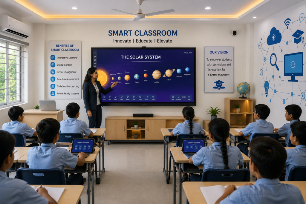 Interactive Flat Panel Installation for Schools